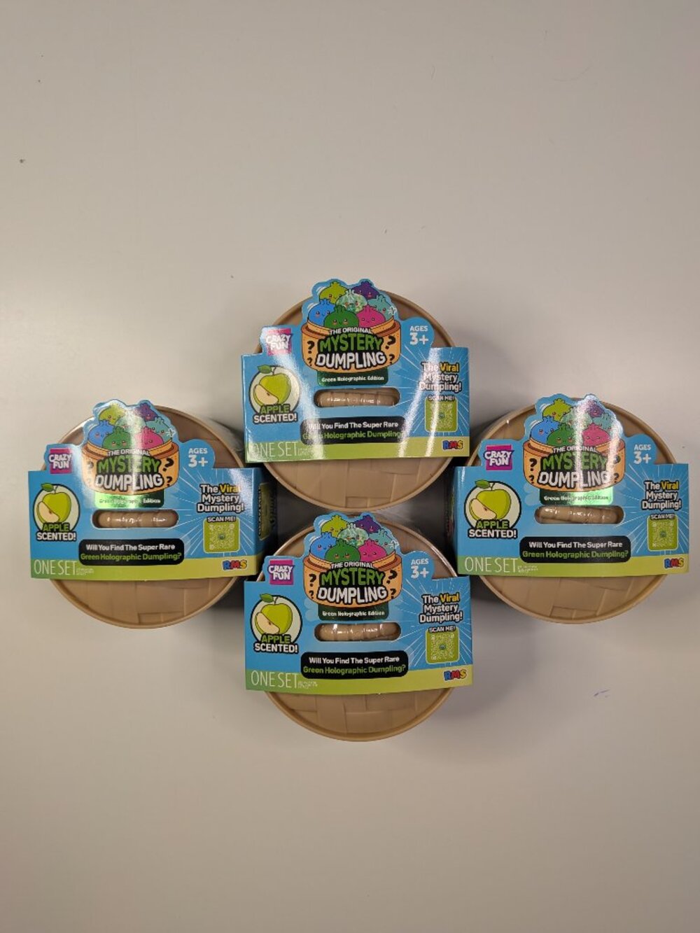 RMS Original Mystery Dumpling Green Holographic Apple Scented NEW Sealed